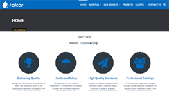 Desktop Screenshot of falcor-eng.com